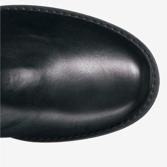 *New Stuart Weitzman the 5050 Boot / Black Leather Black Over-the-Knee Sz 8.5 - Picture 2 of 16